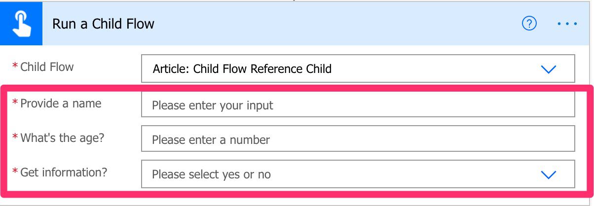 Power Automate: Run a Child Flow Action - Manuel T. Gomes