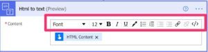 Power Automate: HTML to Text Action - Manuel T. Gomes