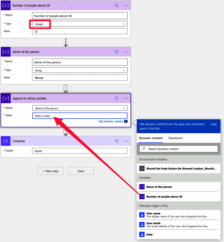 Power Automate: Append to string variable Action - Manuel T. Gomes