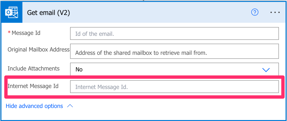 Power Automate: Office 365 Outlook - Get email action - Manuel T 